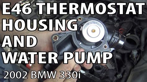 e46 metal thermostat housing|bmw e46 thermostat failure symptoms.